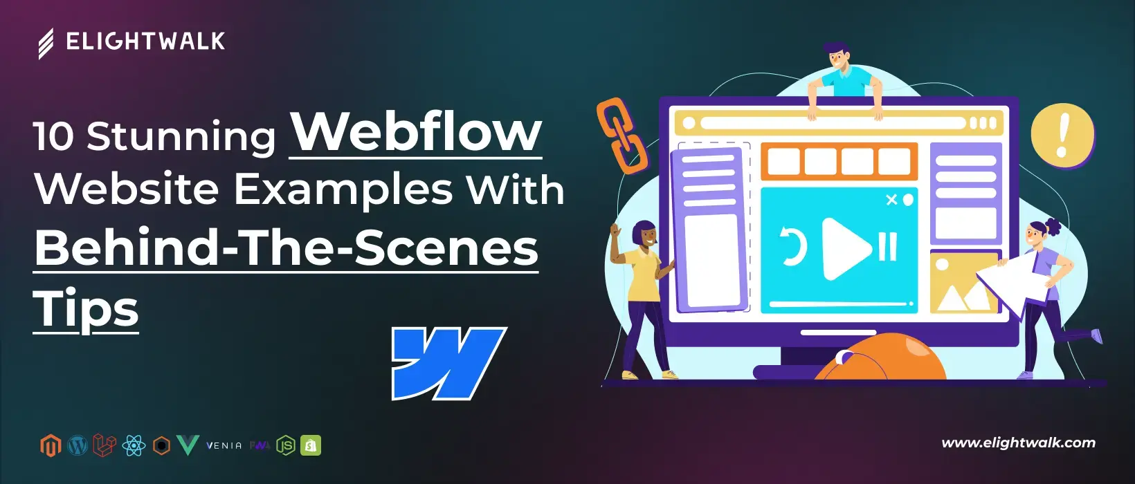10 Stunning Webflow Website Examples with Behind-the-Scenes Tips