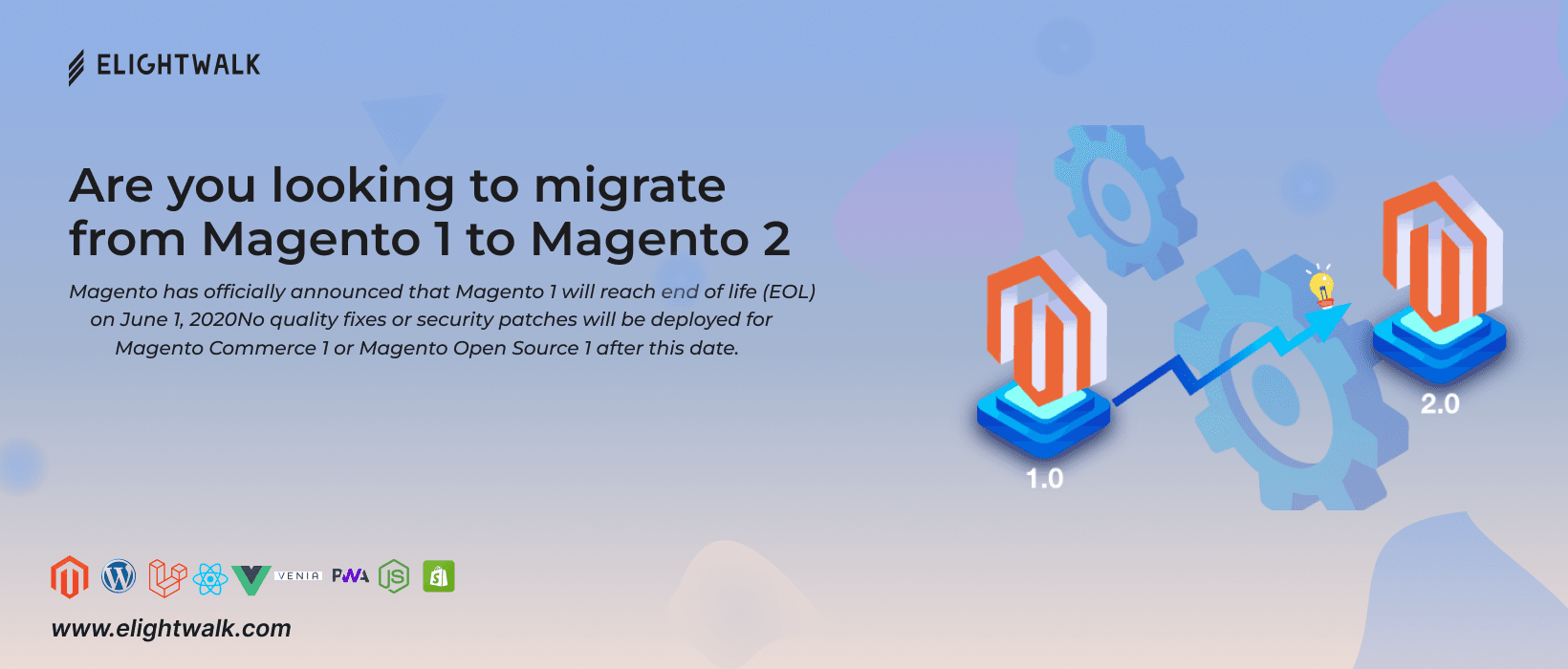 Are you looking to migrate from Magento 1 to Magento 2?
