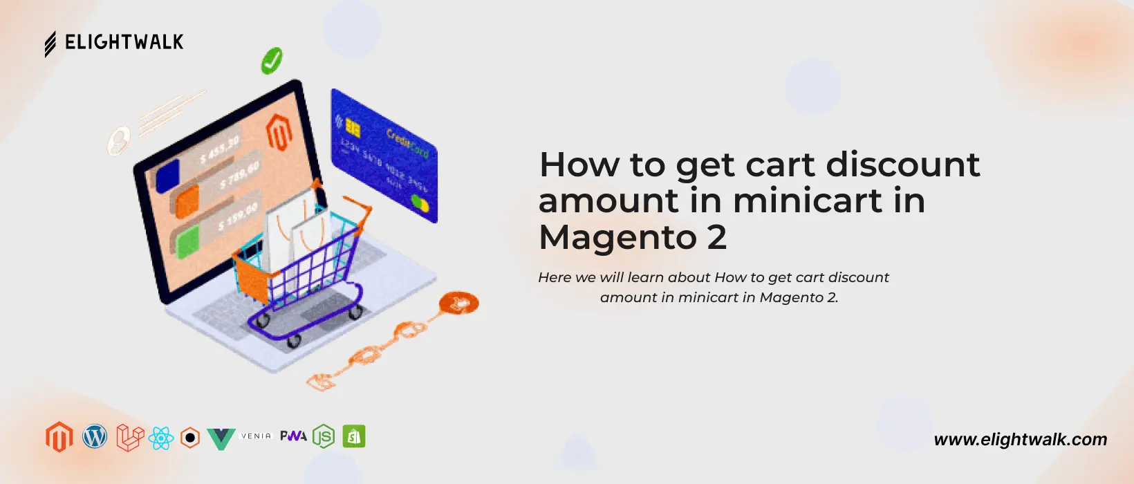 How to get cart discount amount in minicart in Magento 2
