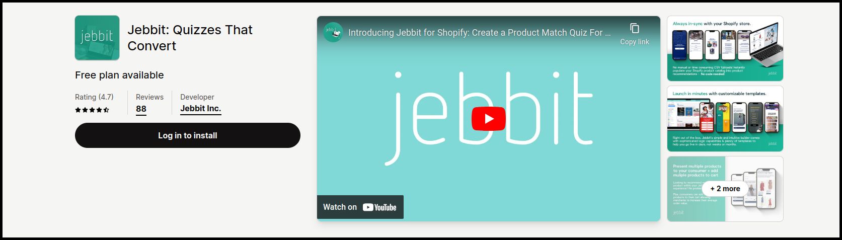 20. Jebbit: Custom Product Quizzes