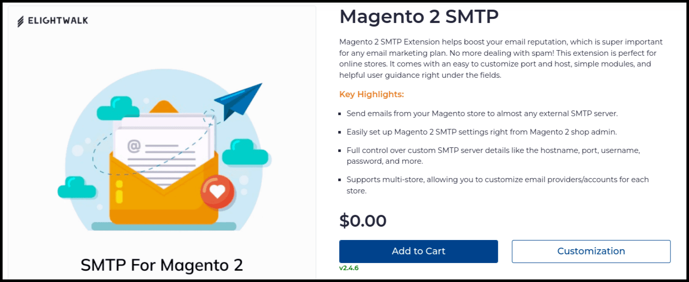 2. Magento 2 SMTP