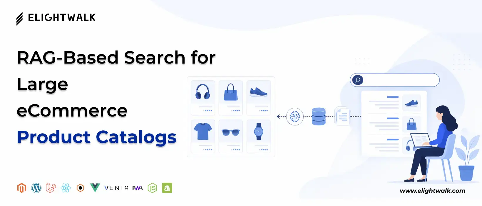 RAG-based search system improving product discovery and search accuracy in large eCommerce product catalogs