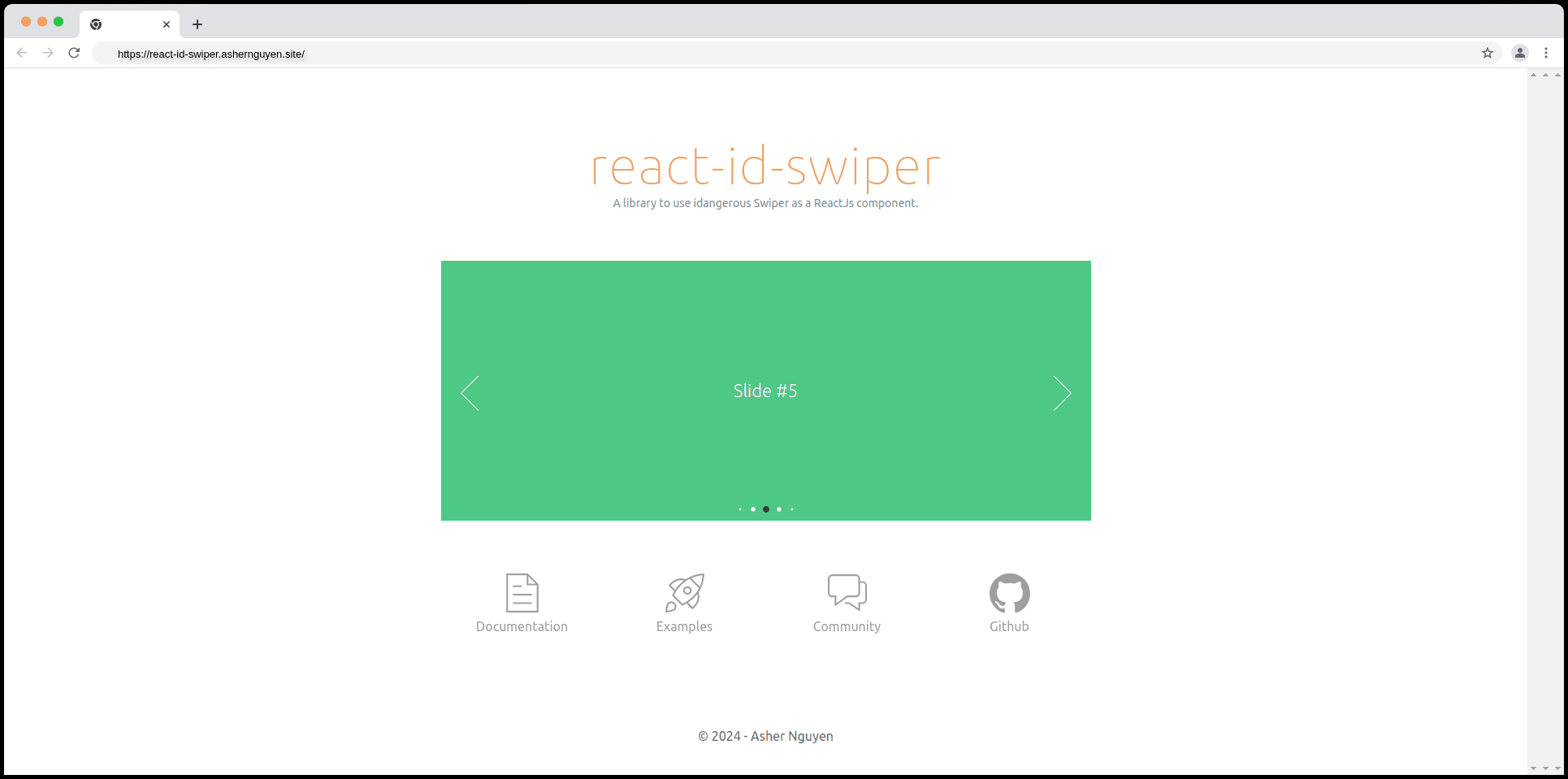 6. React Slick Slider 