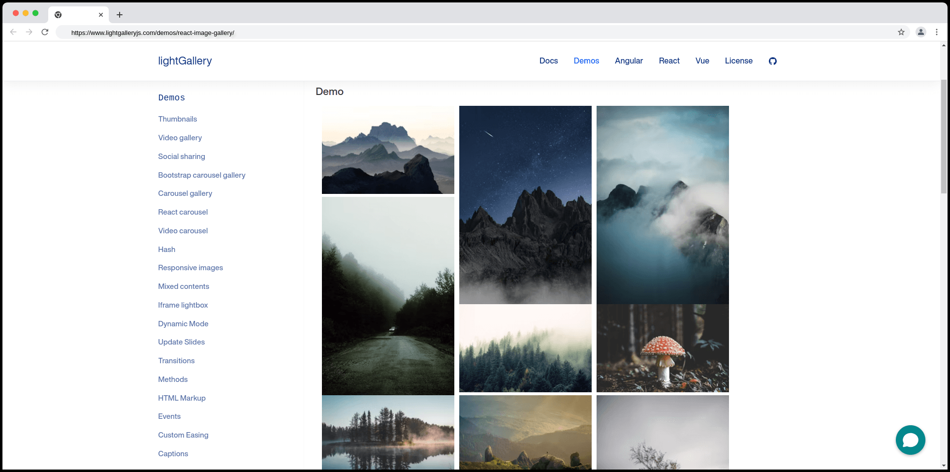 4. React Image Gallery