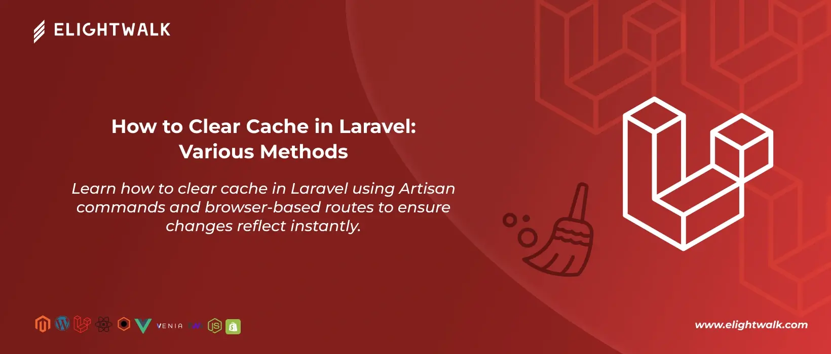 Laravel Clear caches in different ways