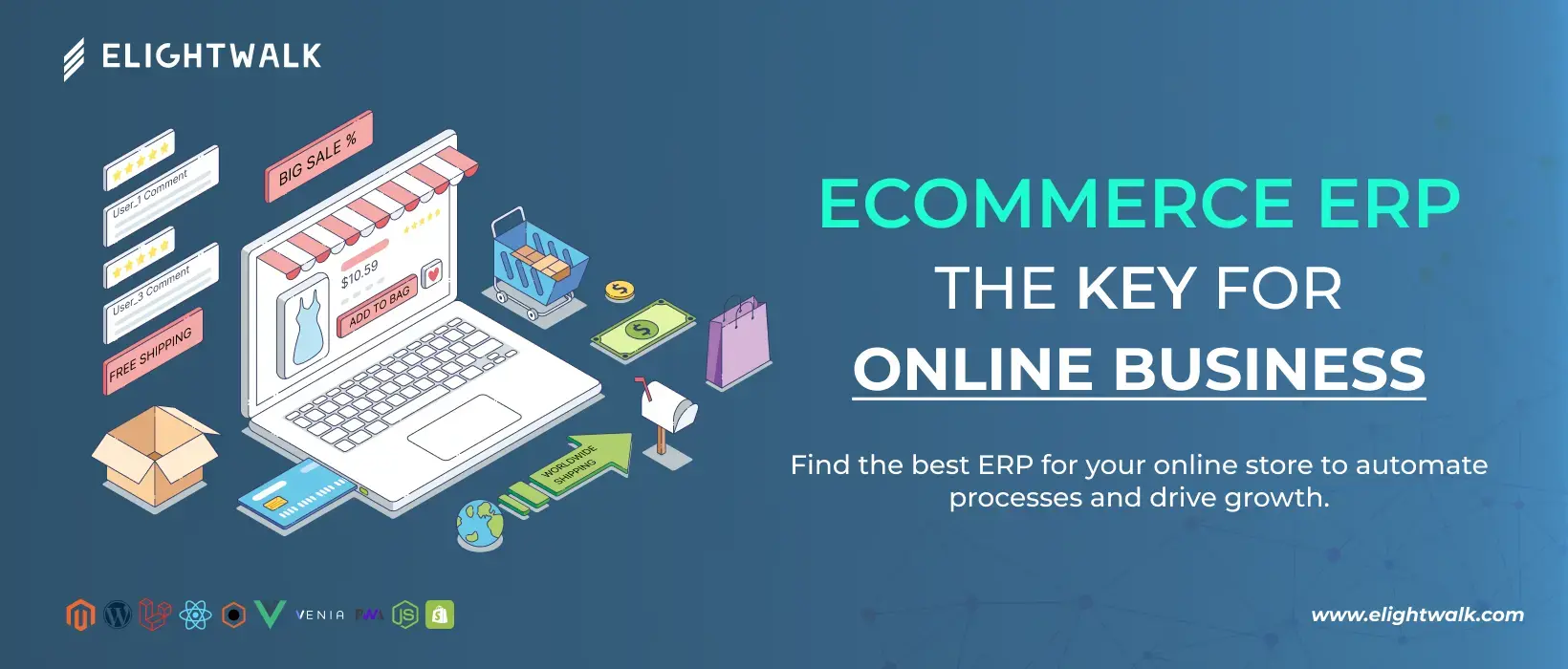 ecommerce erp integration in online business