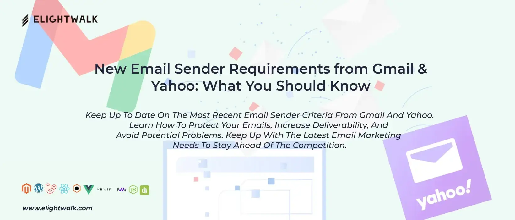 email sender requirements from gmail and yahoo