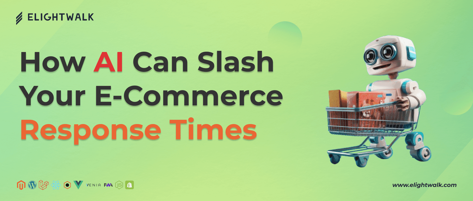 AI technology improving e-commerce customer response times