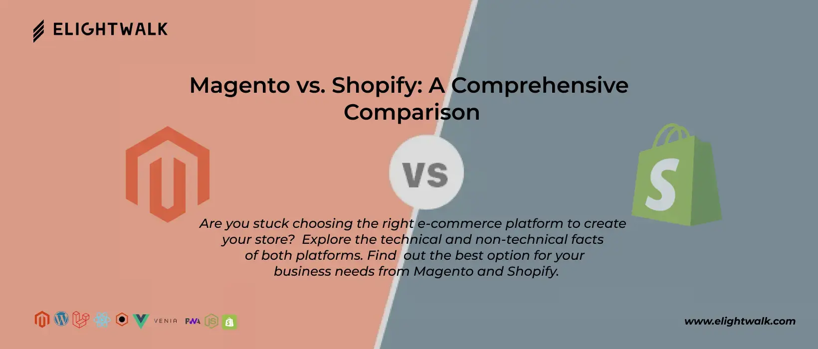 Magento vs Shopify comparison
