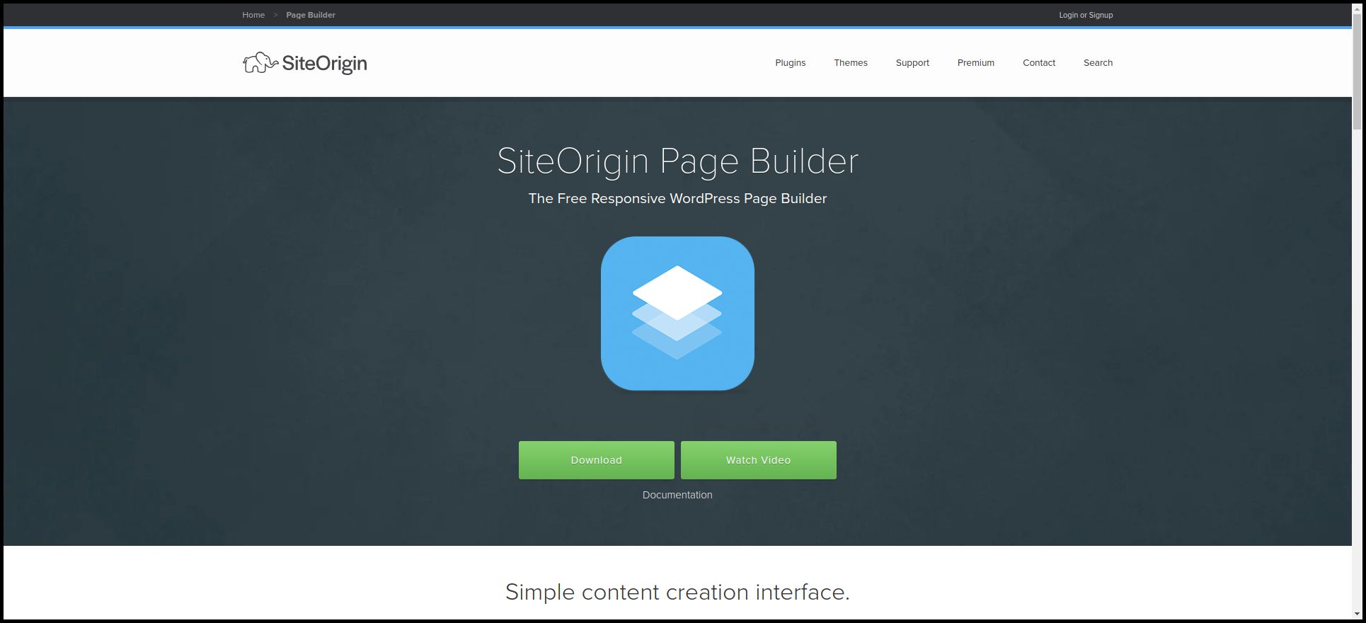 4. SiteOrigin Page Builder