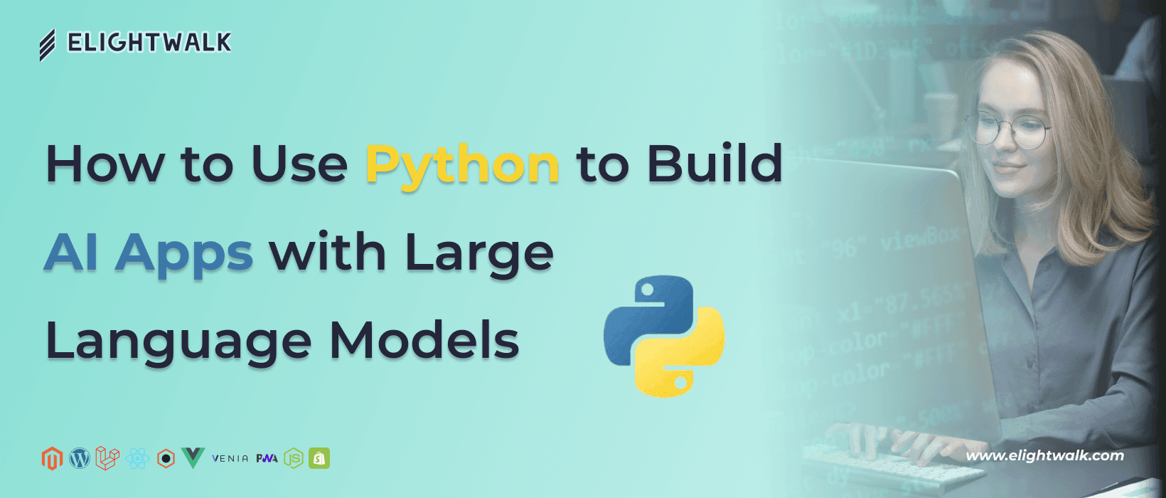 Using Python to build AI applications with large language models